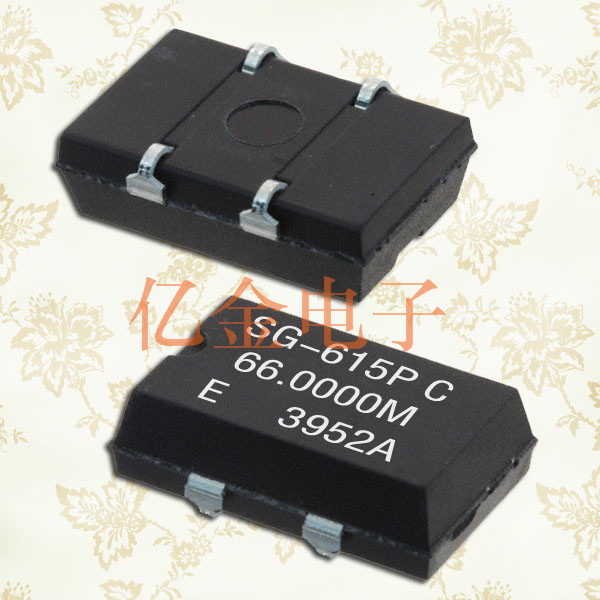 SG-615P贴片式振荡器,有源晶体,爱普生进口晶振代理,SG-615PCG 25.0000MB3:ROHS