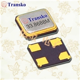 Transko晶振,CS12-F3030EQ06-40.000M-TR,6G光纤通道晶振