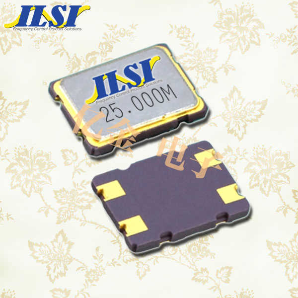 ILSI晶振|ILCX04-FB5F20- 25.000 MHz|7050贴片晶振